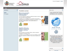 Tablet Screenshot of formacion.comcantabria.es
